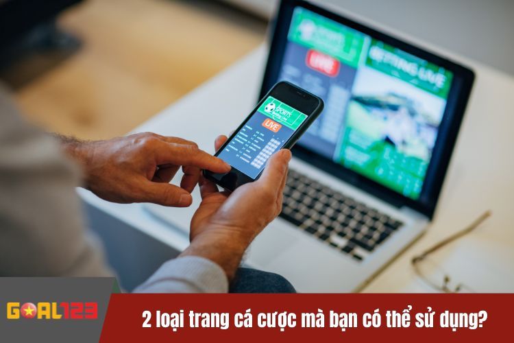 2 loại trang cá cược mà bạn có thể sử dụng?